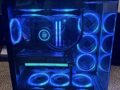 Gaming/Workstation PC Bundle - 7900X 12 Core, 3080ti, 32GB DDR5, 3TB total storage, Full RGB, Liquid Cooling