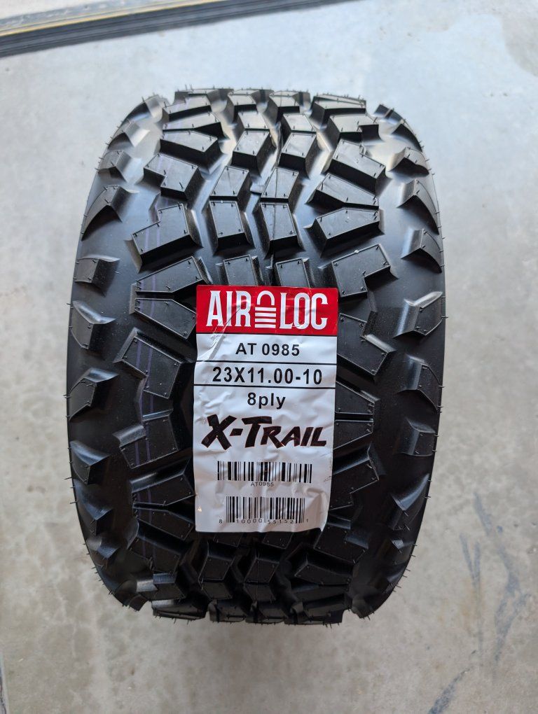 New Air Loc X-Trail 23x11.00-10 tire