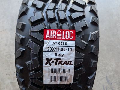 New Air Loc X-Trail 23x11.00-10 tire