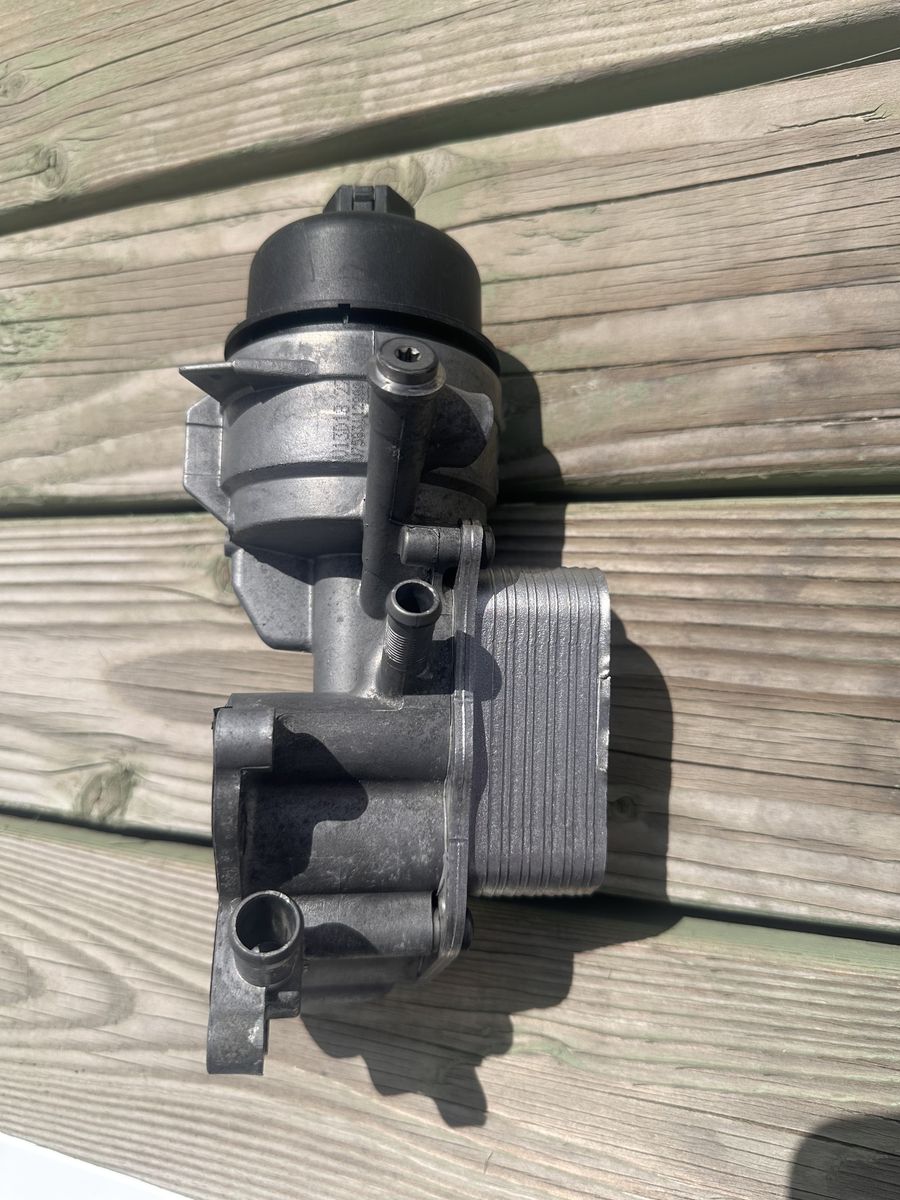 Mini Cooper N18 turbo oil cooler assembly