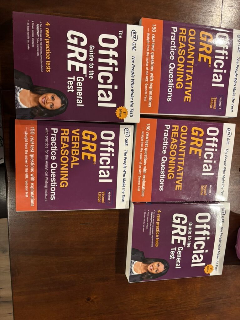 OFFICIAL 2026 GRE BOOKS TO STUDY