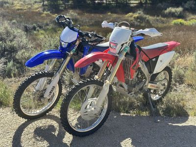 2006 Honda CRF250X & 2007 WR450F