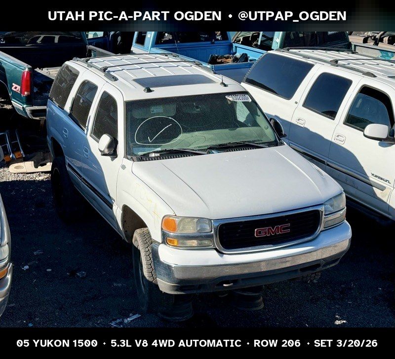 2005 GMC Yukon 1500 GMT800 Parts - UTPAP Ogden