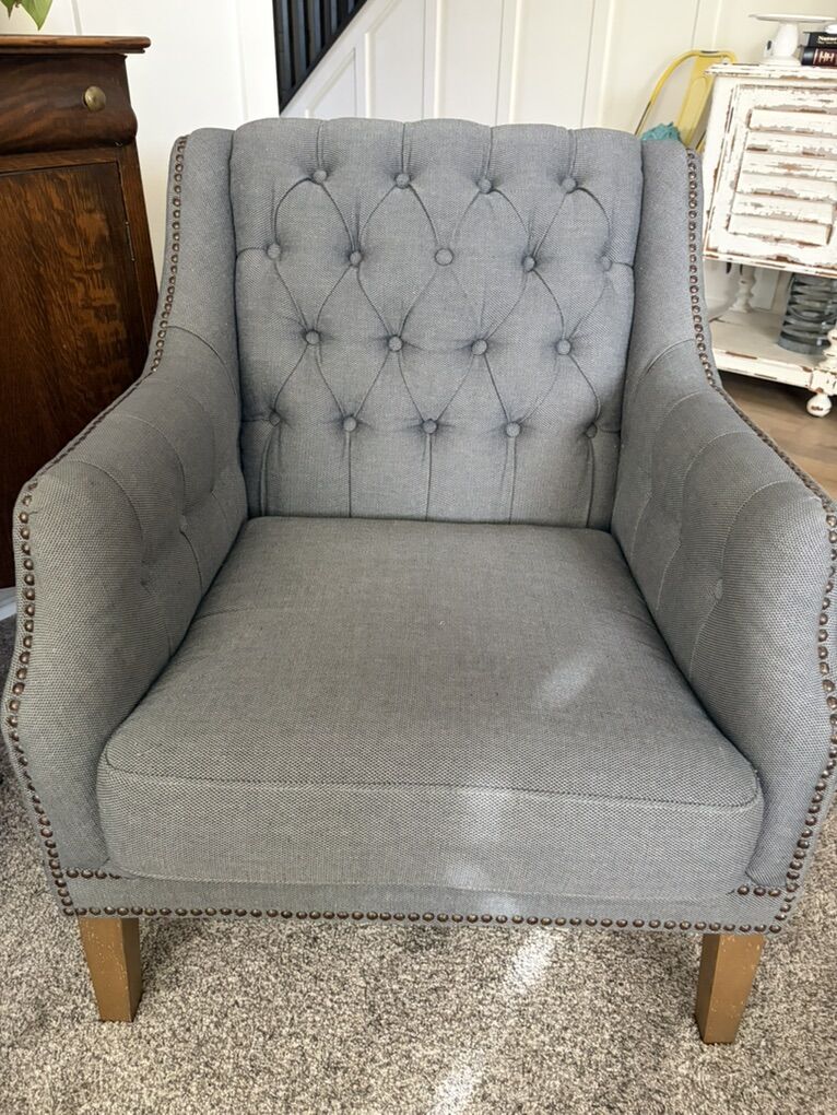Grey Accent Chair