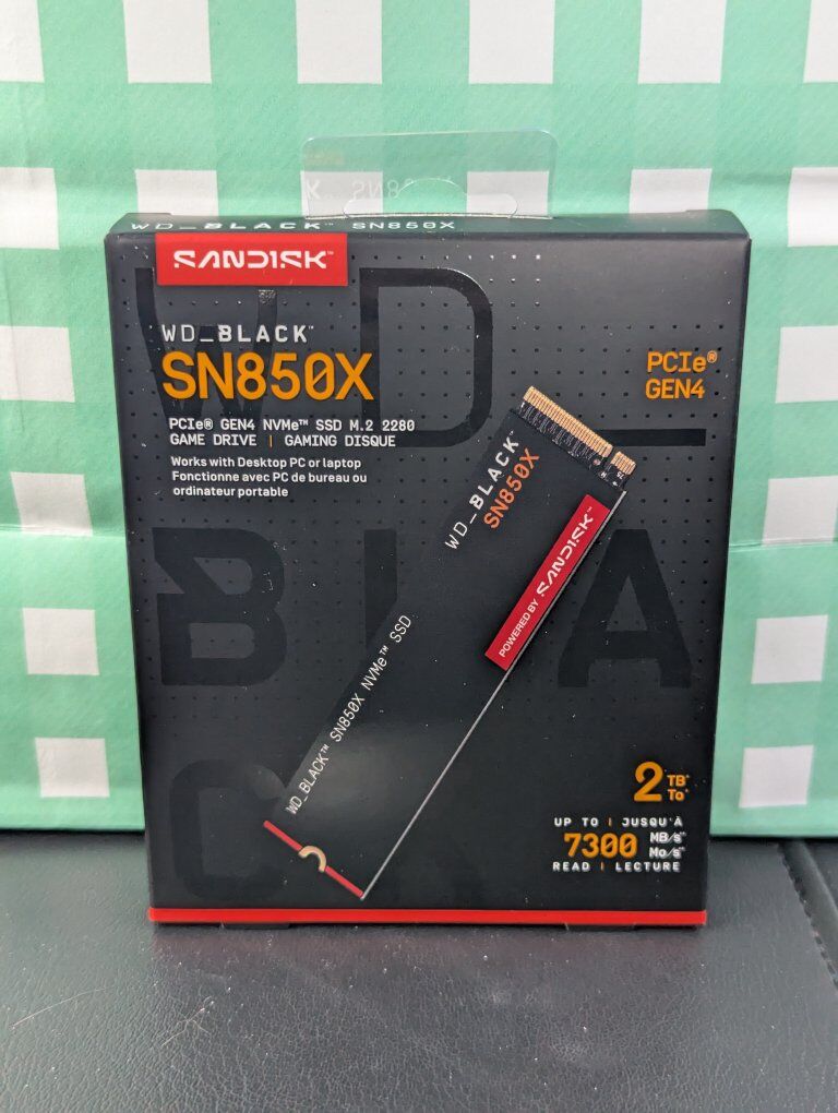 WD_BLACK SN850X 2TB Gen4 M.2