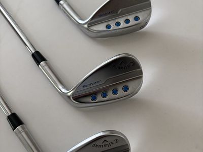 Callaway Jaws Chrome Golf Club Wedges - 52, 56, 60