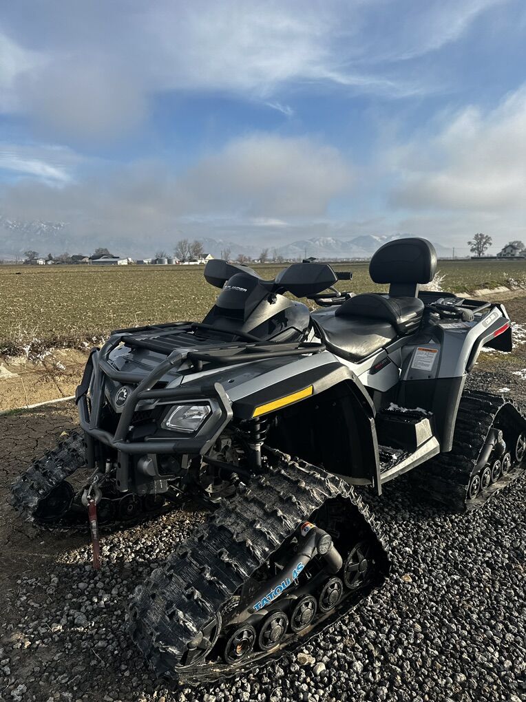 CanAm Outlander Max 800 XTp With Tracks