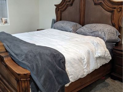King headboard and foot board