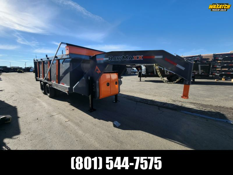 2026 RawMaxx 8.5X16 HDX 25K Dump Trailer