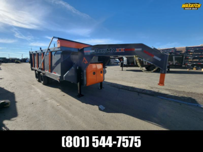 2026 RawMaxx 8.5X16 HDX 25K Dump Trailer