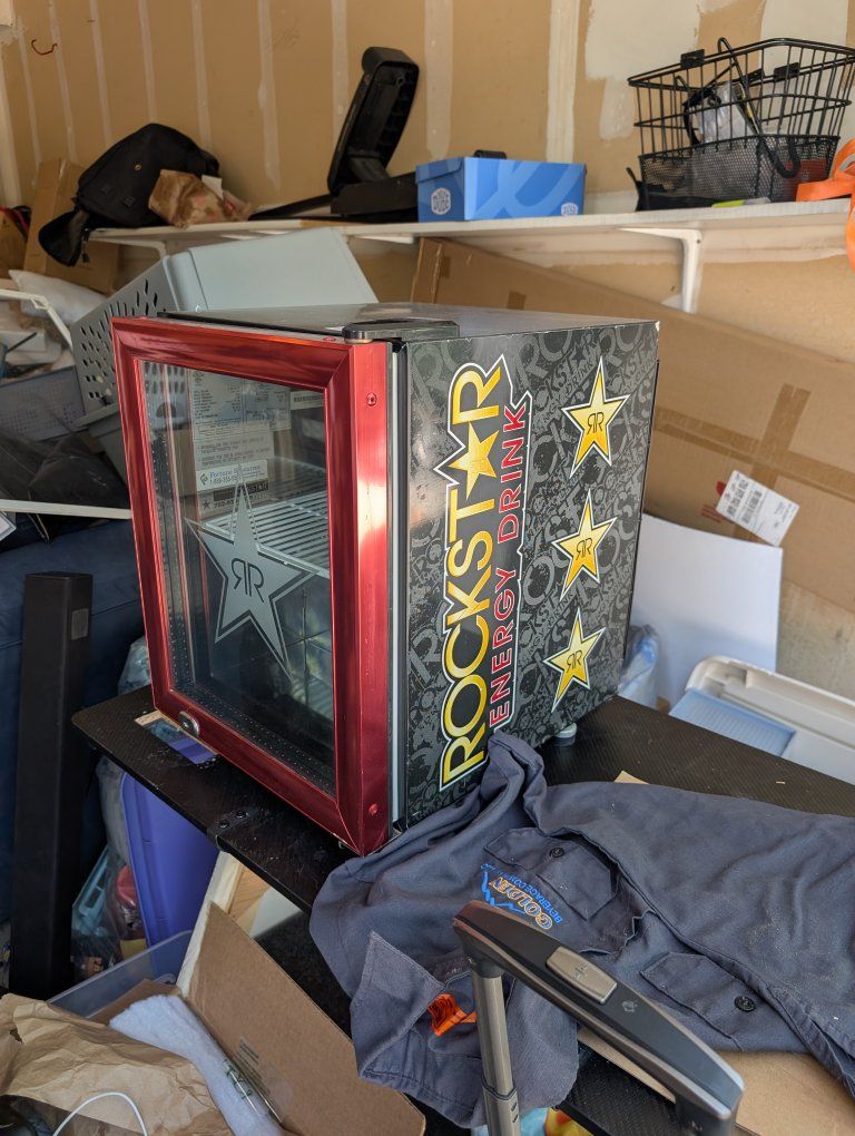 Rockstar Mini/Drink fridge
