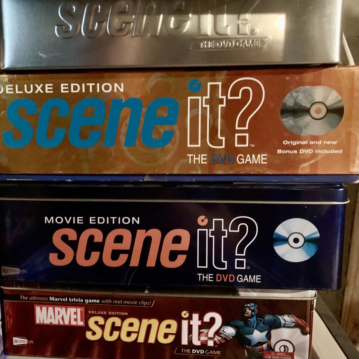 Movie Scene It? DVD Trivia Games. 8$ea