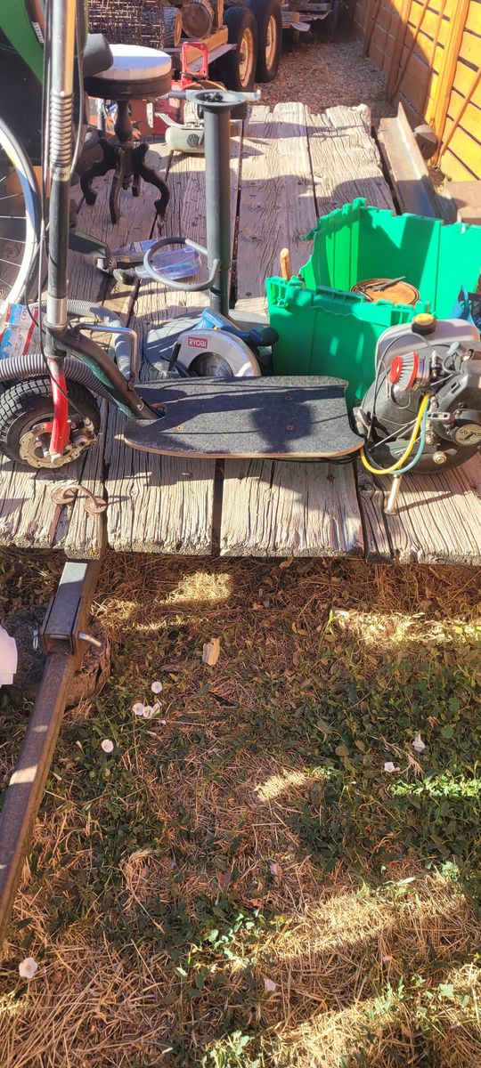 Gas powered Goped Bigfoot. Runs...