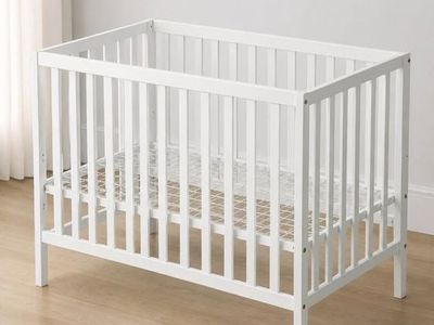 Dream On Me Synergy 5-in-1 Convertible Crib - White