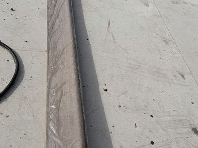 94” Floor Transition Flush Stair Nose Trim Molding Shaw FS4SH01056 Driftwood
