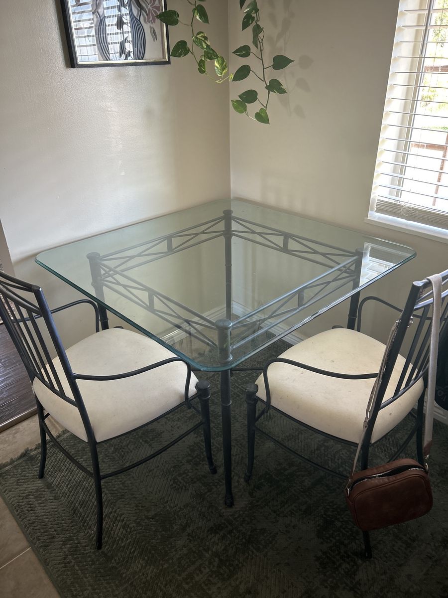 Glass table