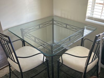 Glass table