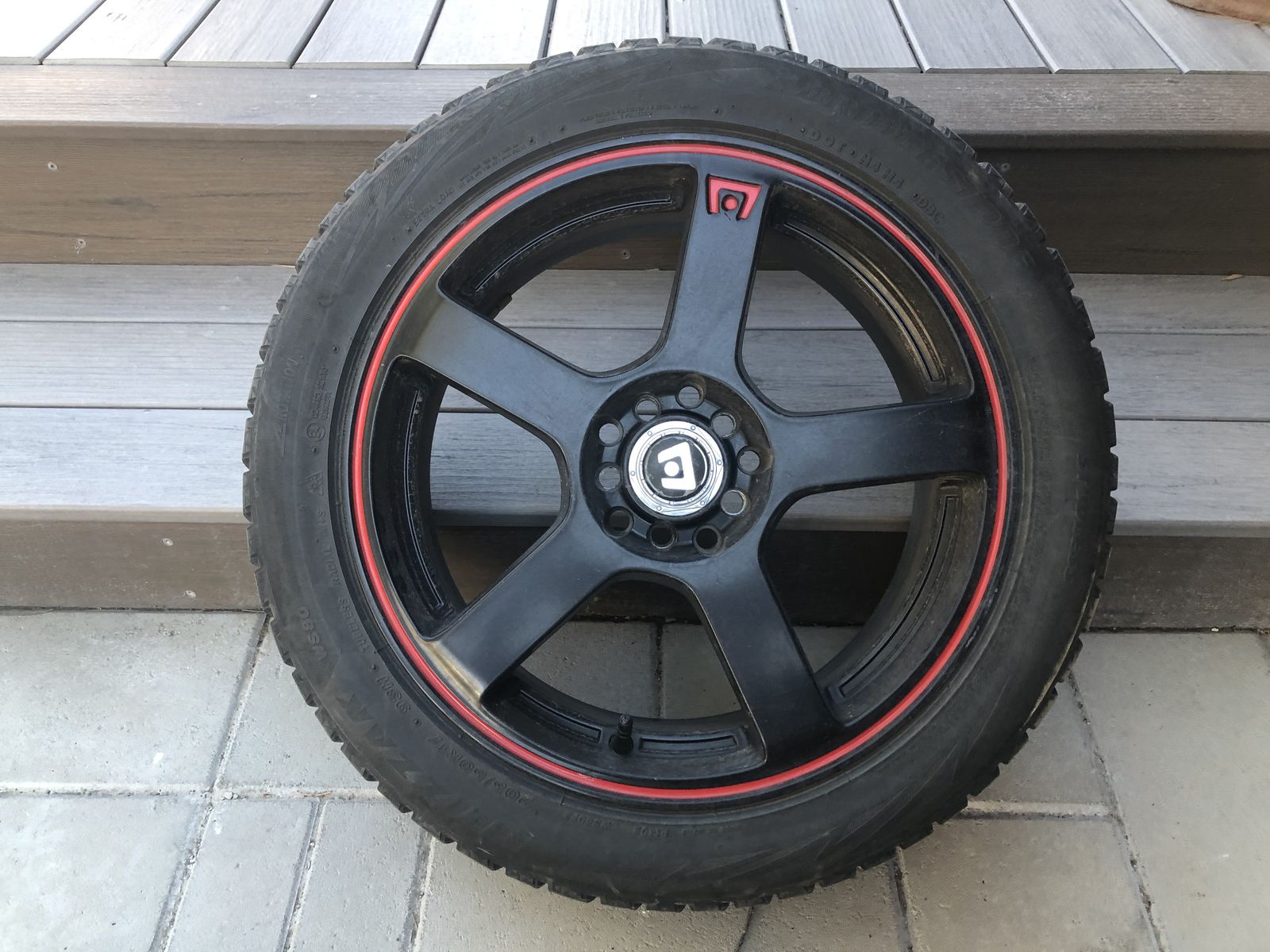 2014 Subaru Impreza after market wheels and tires