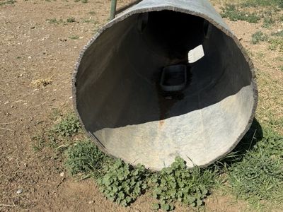 Culvert/headgate Pipe