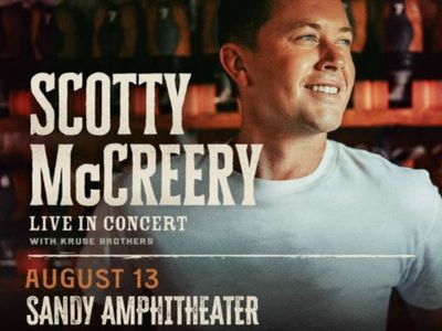 Scotty McCreery - Sandy Amphitheater - August 13th - 4 tix