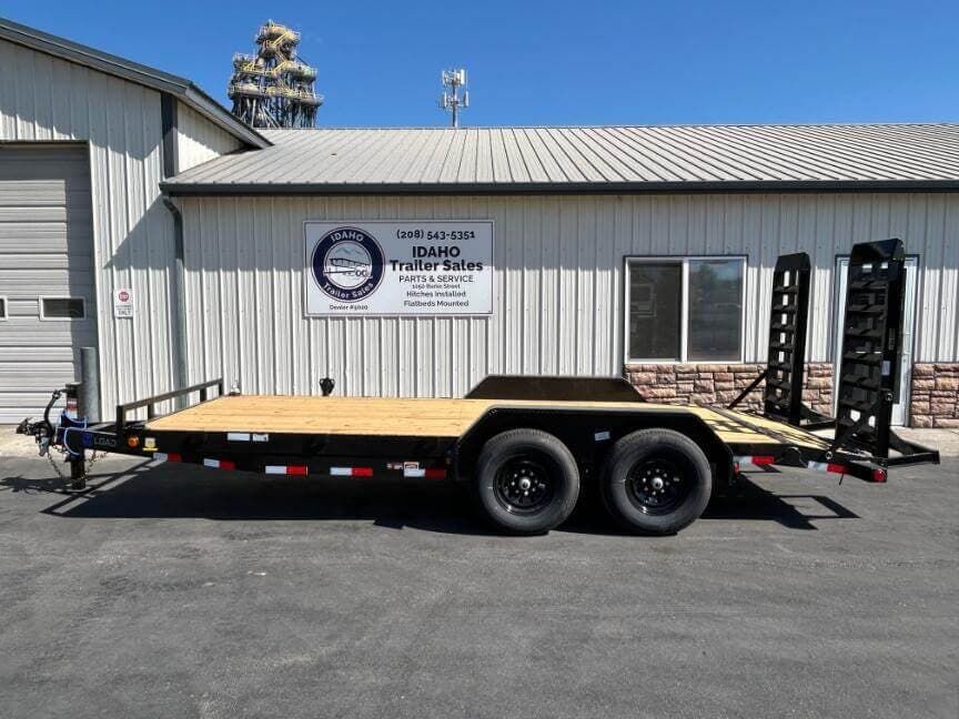 2026 Load Trail CH 83x18 Equipment Trailer Dovetail Standup Ramps 14K