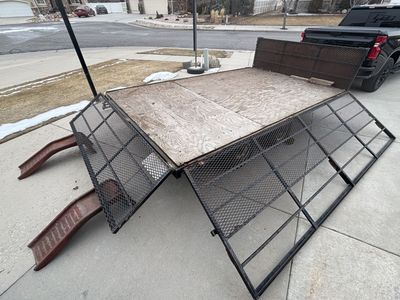 2000 Utility Trailer ATV Trailer.