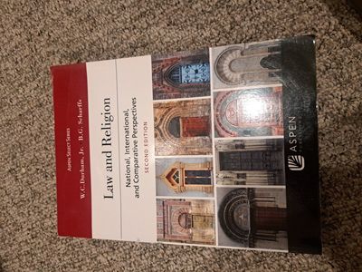 Law and Religion textbook