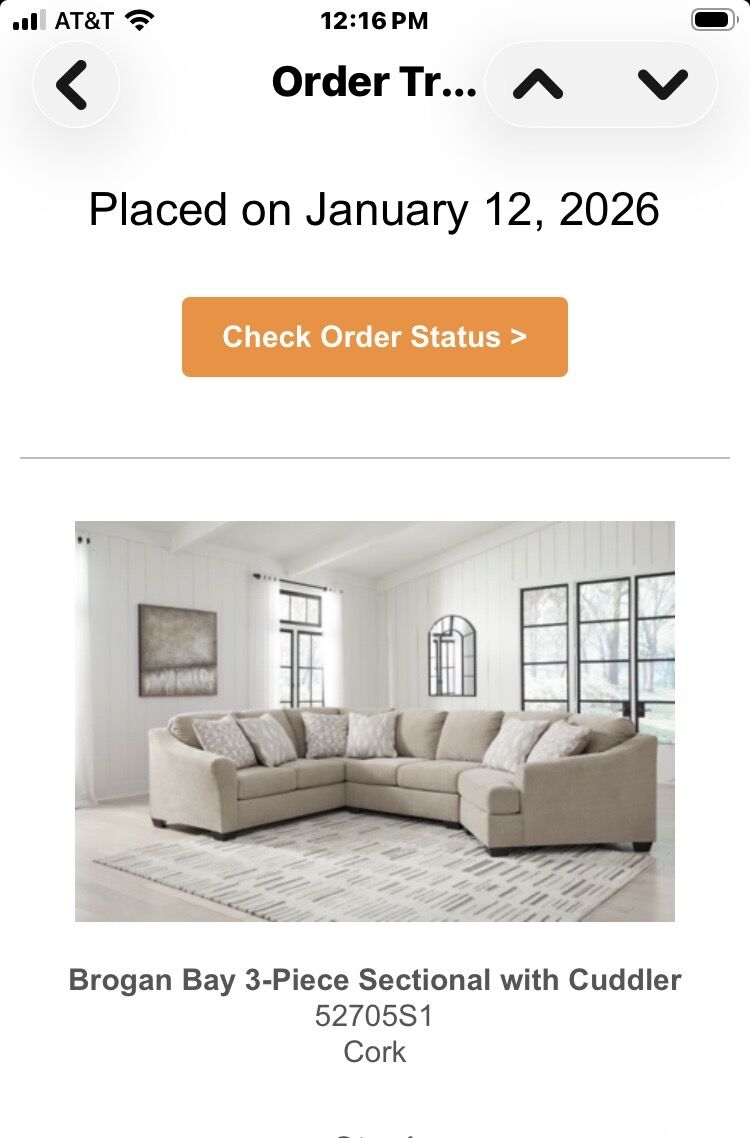 Brand New 3-piece Sectional DISCOUNTED!