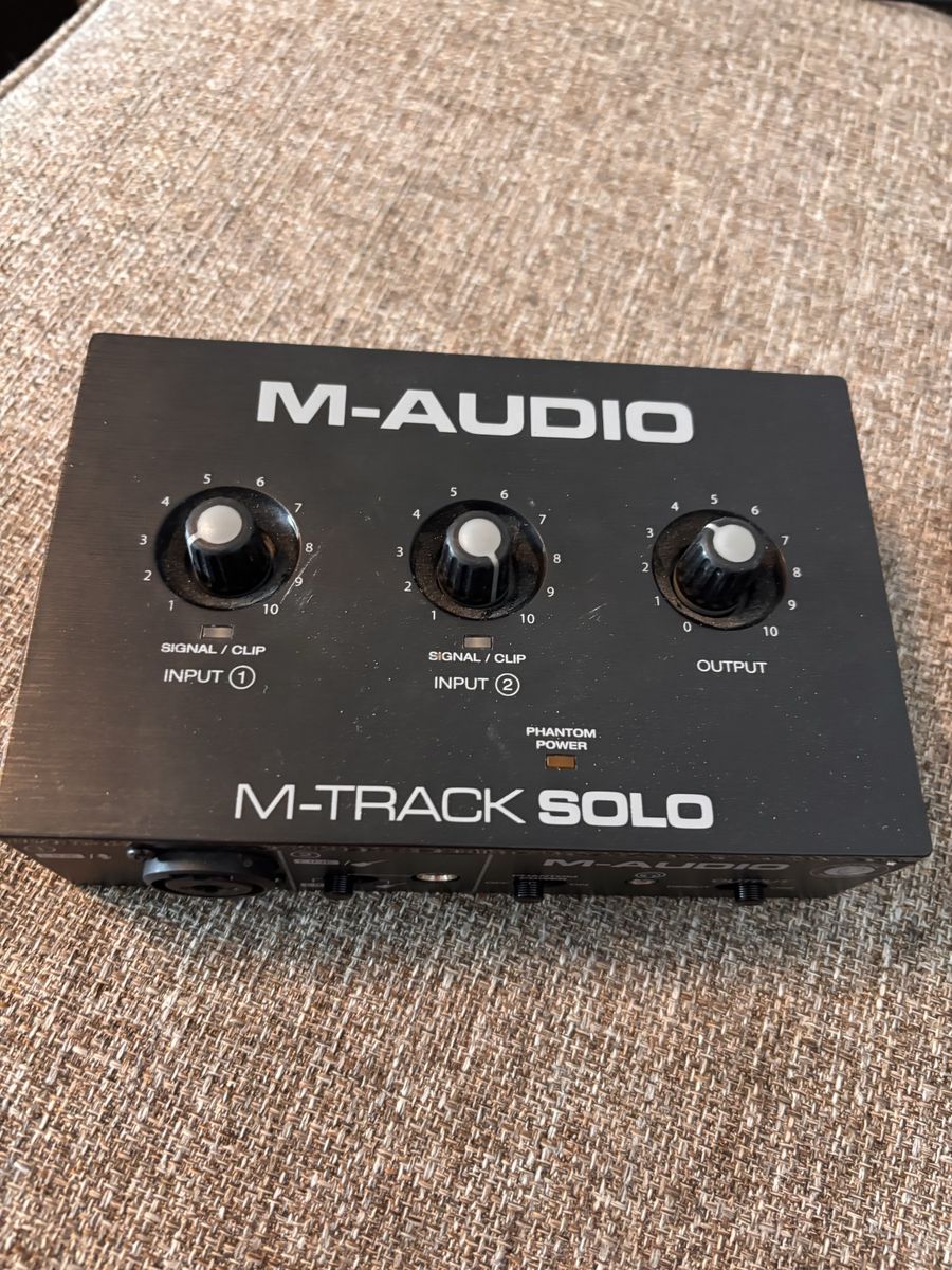 M Track Solo Audio Interface