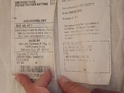 King Mattress-- used once
