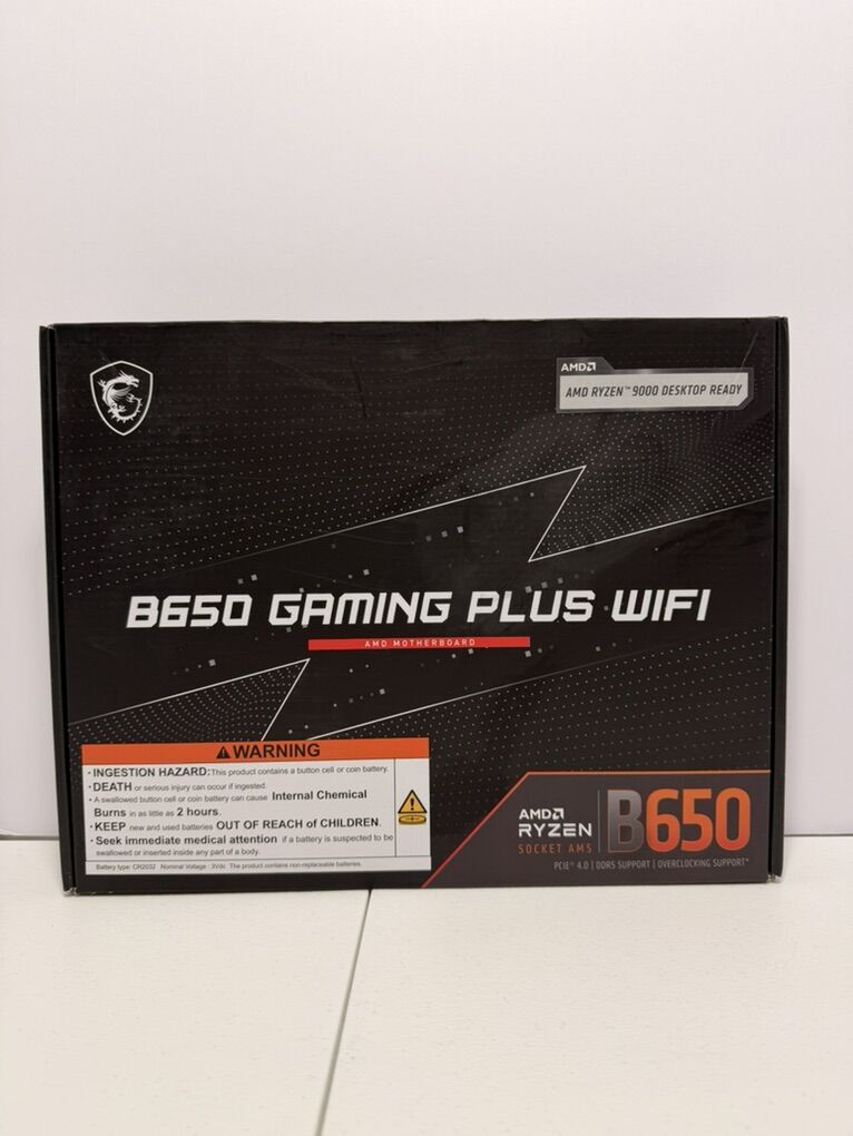 MSI B650 Gaming Plus WIFI AMD Motherboard AM5
