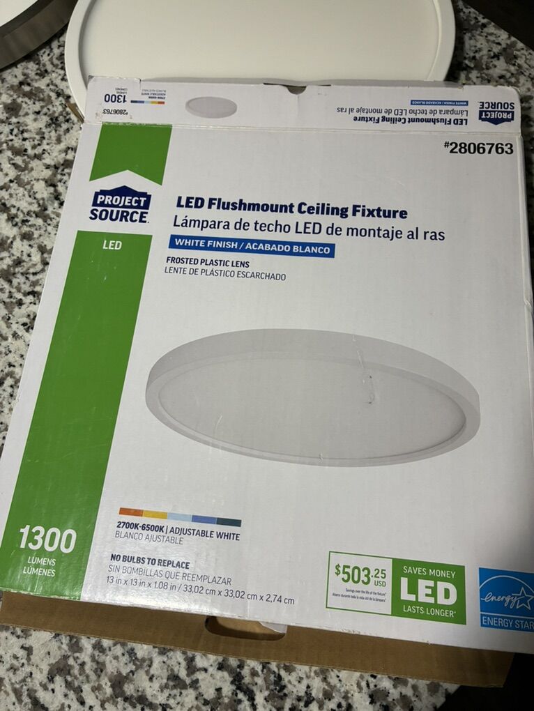 LED Flushmount Ceiling Fixture