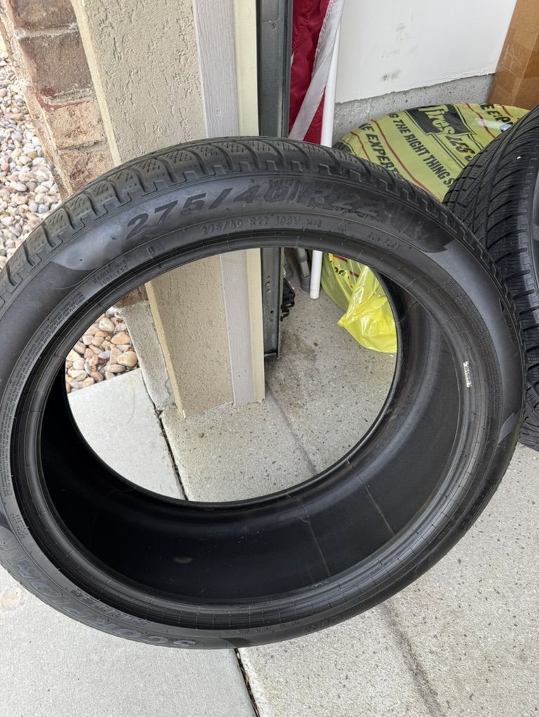 BMW X5, X7 Pirelli Scorpion Tires