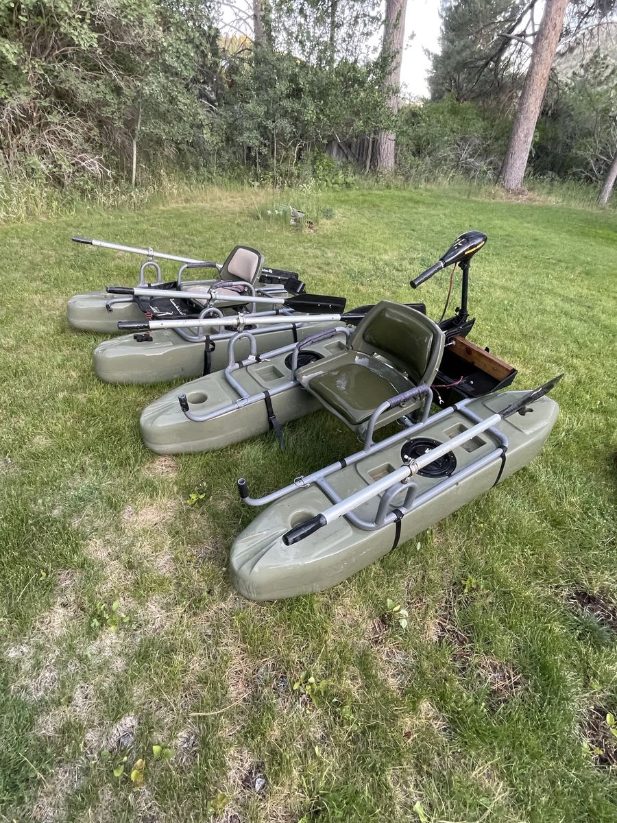 Venture Outdoors modular pontoon kayaks sold together or separate (read listing)
