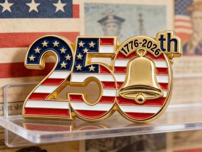 USA Semiquincentennial 250th Anniversary Lapel Pin (1776-2026) Liberty Bell