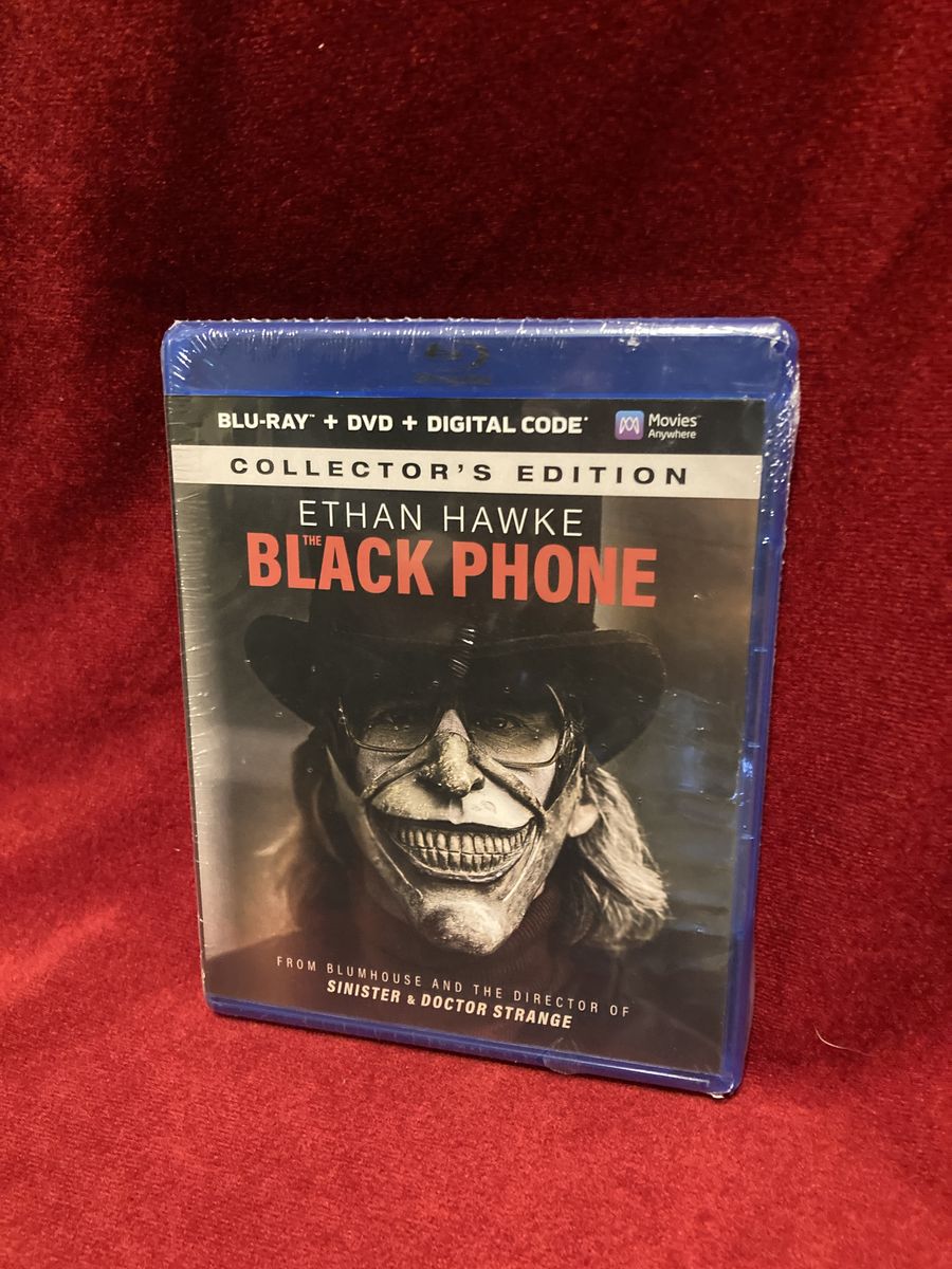 Black Phone Blu Ray & DVD New Horror Mystery
