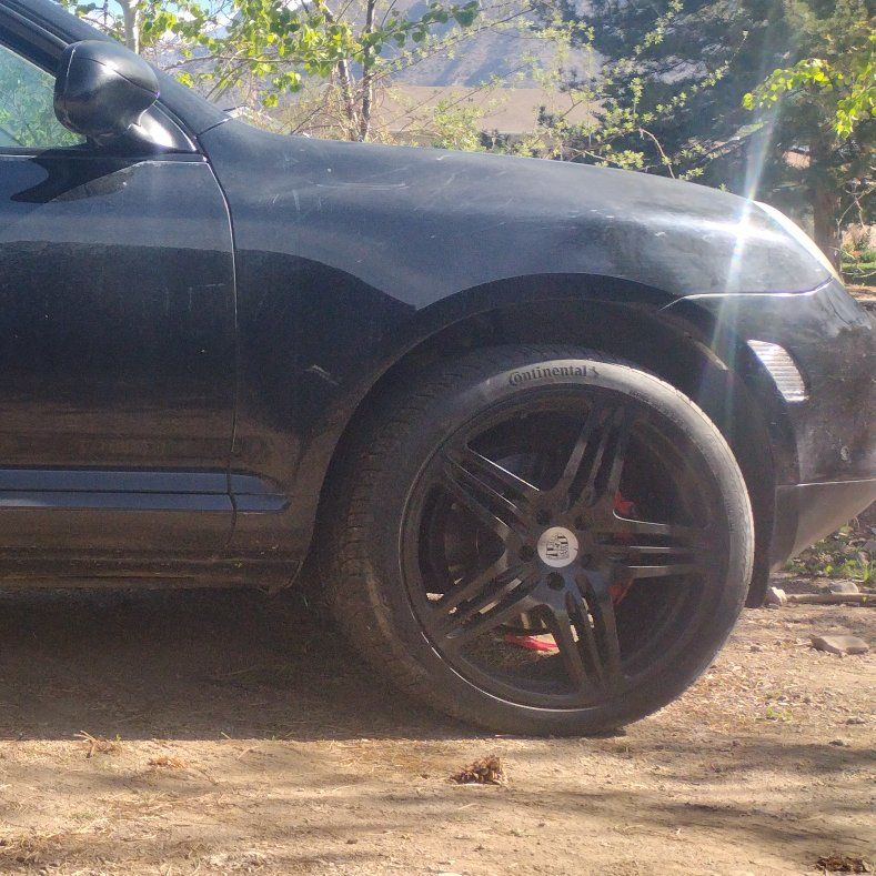 Porshe Turbo Wheels set