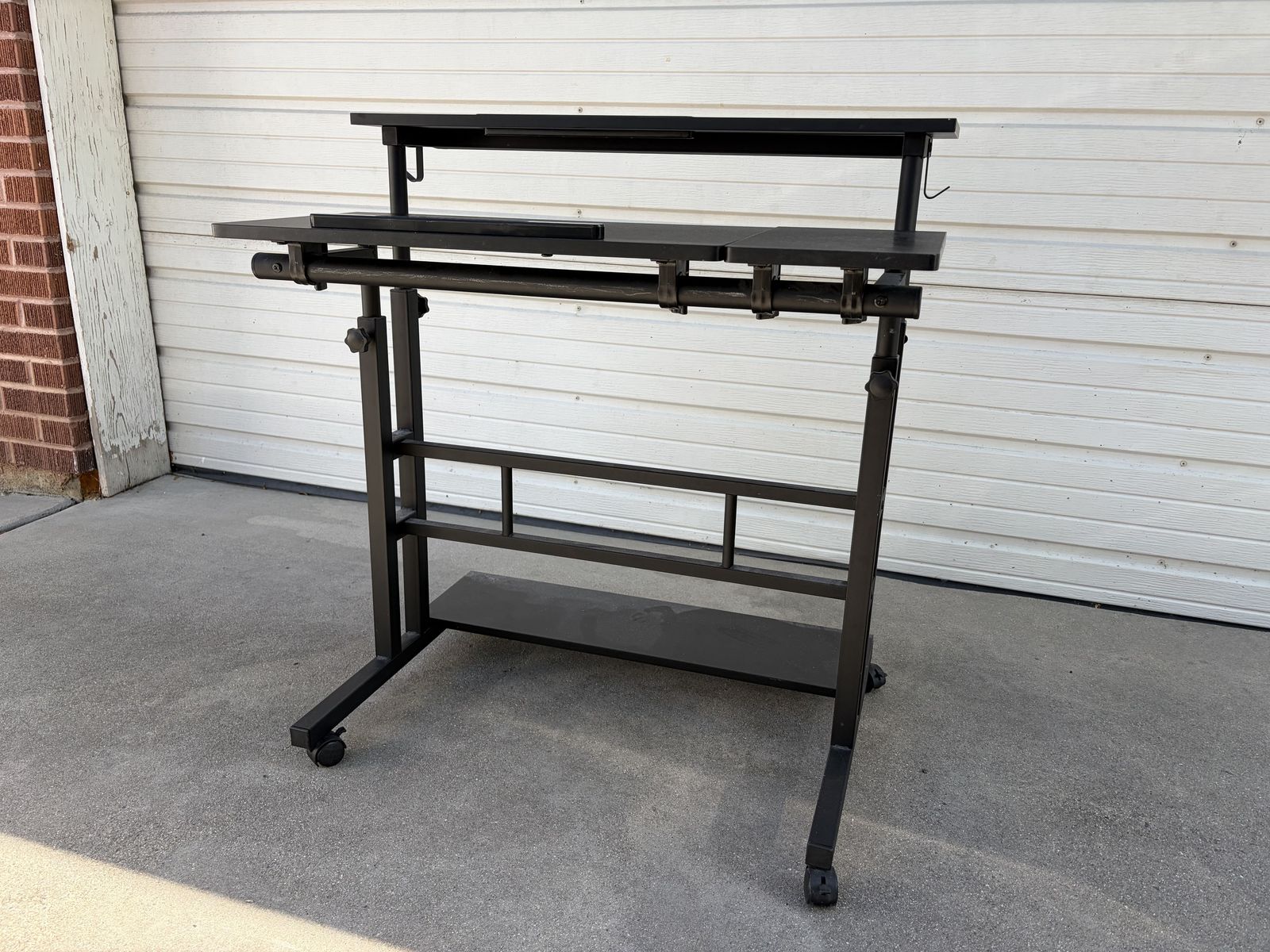 Computer desk and chair