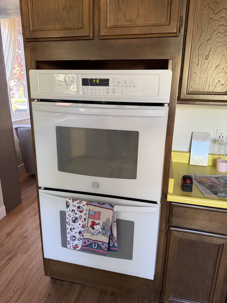 Kenmore White Electric Double Wall Oven