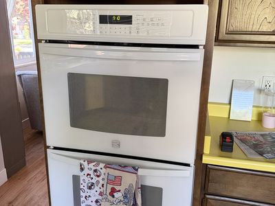 Kenmore White Electric Double Wall Oven
