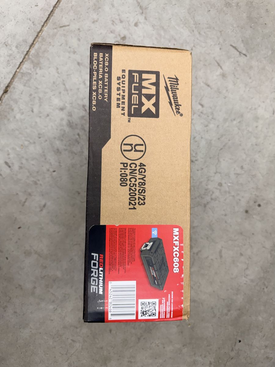 Milwaukee MX FUEL XC8.0 REDLITHIUM FORGE Battery MXFXC608 - New