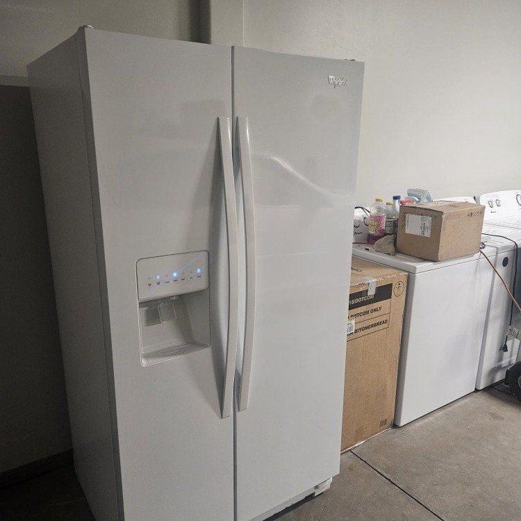 SAME DAY DELIVERY IMMACULATE WHIRLPOOL SIDE BY SID