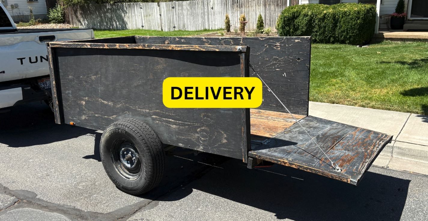 FREE DELIVERY - Road Ready 4 by 8 UTILITY TRAILER