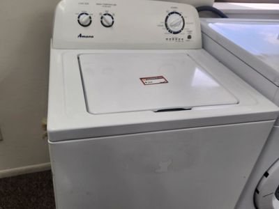 Amana White Top Load Washing Machine