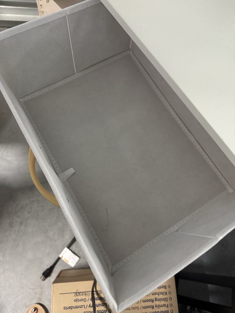 White 5 drawer Nightstand or Storage Unit