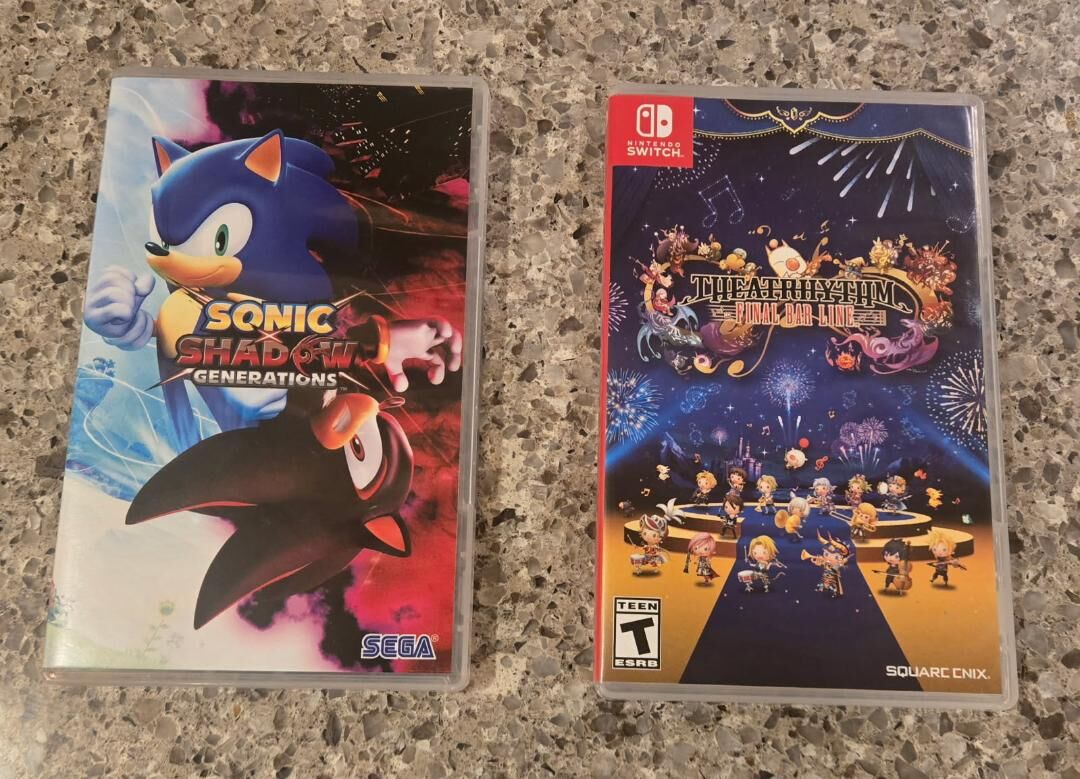 Nintendo Switch games $20 each including Sonic Shadow Generations! trades considered!