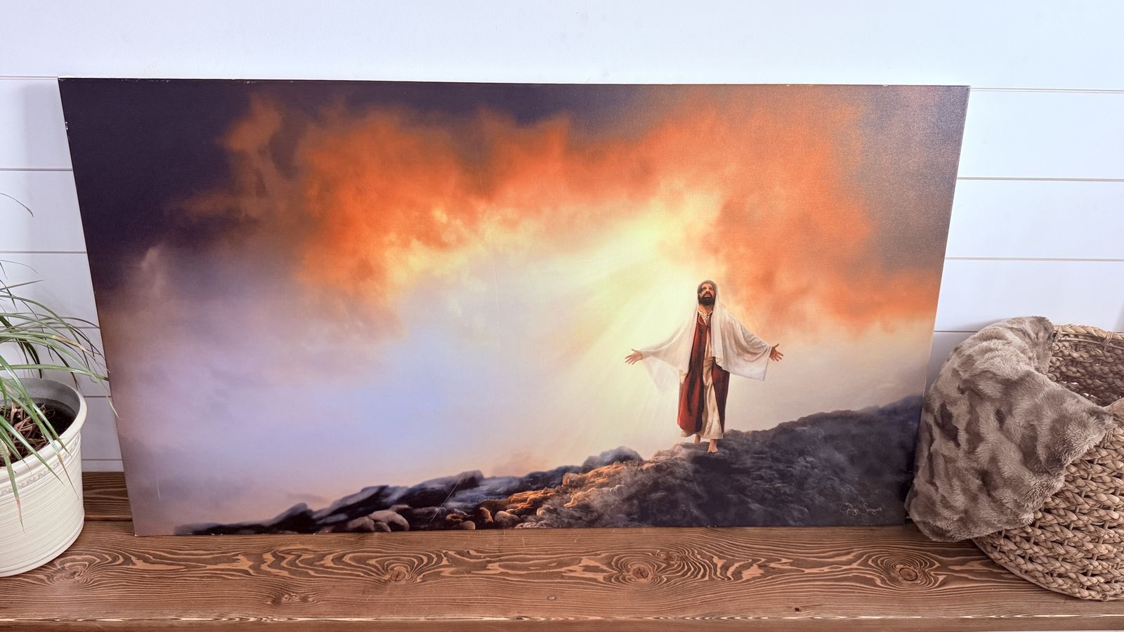 Jesus painting