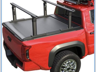 Adjustable Truck Bed Rack for Retractable Tonneau Cover w/ Rails T-slot rails- Fits Tacoma/Gladiator 2005-2026