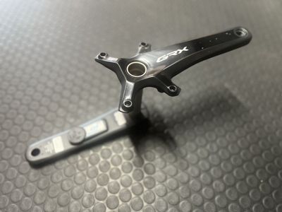 Shimano GRX Crankset With Left Side Power Meter