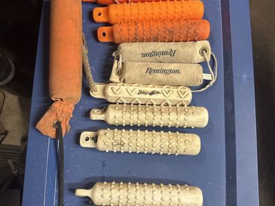 Dog Training Bumpers & Dummies - Assorted for Retrieving Practice.